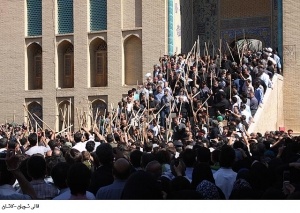 مراسم قالیشویان در مشهد اردهال - کاشان