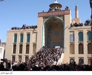 مراسم قالیشویان در مشهد اردهال - کاشان